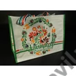 Bevásárló táska Magyarorszg magyaros motivumokkal okotáska 38x27x18 cm