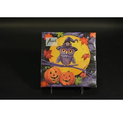 Parti szalvéta Halloween papírszalvéta  33x33 cm