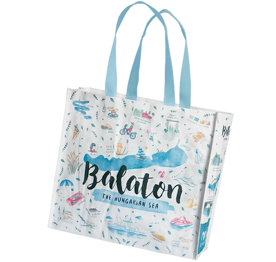 oko bevásárló táska Balaton mintás