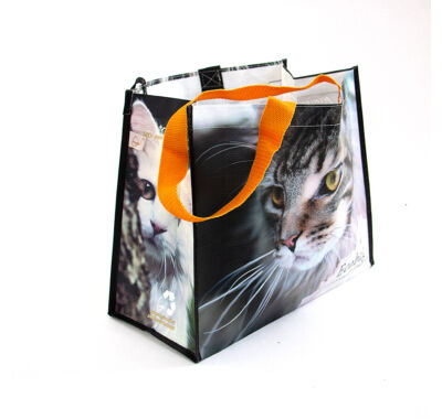 oko bevásárló táska  macskás