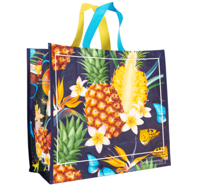 oko bevásárló táska  egzotikus gyümölcsök