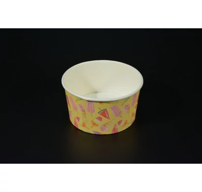 Papír fagylaltos tégely 170 ml