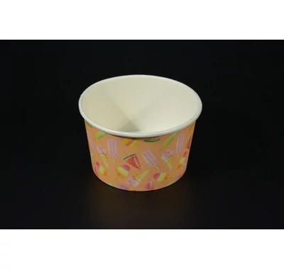 Papír fagylaltos tégely 250 ml