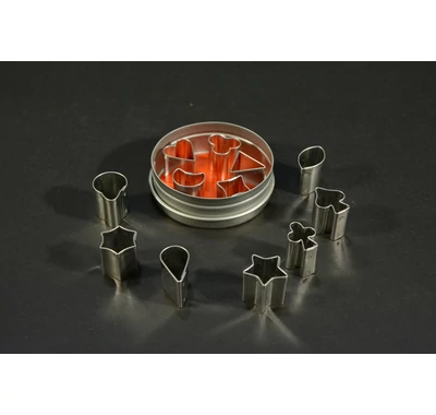 Mini linzer kiszúró készlet 12 db