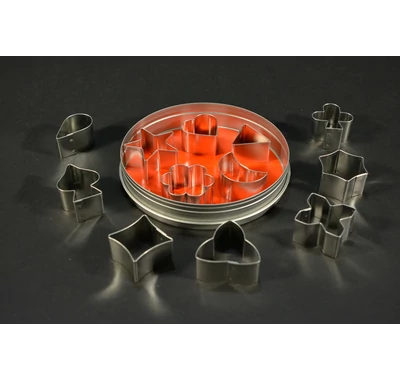 Mini linzer kiszúró készlet 12 db