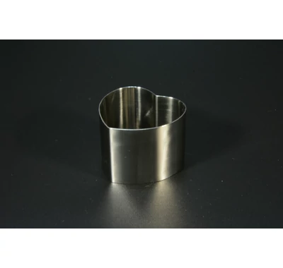 Ételformázó gyűrű szív  