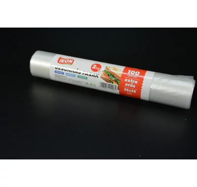 Uzsonnás és hűtőtasak 25 x 35  cm 2kg 100db 