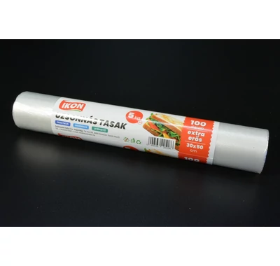 Uzsonnás és hűtőtasak 30 x 50 cm 5kg 100db 