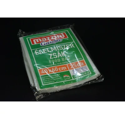 Élelmiszer zsák 40x60 cm 25 mikron 25 db