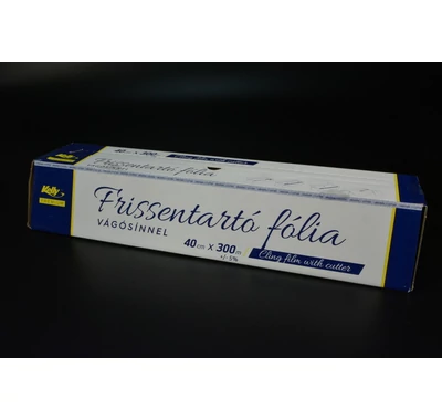 Professzionális frissentartó fólia 40 cm x 300  vágósinnel