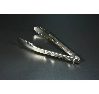 Praktikus rozsdamentes acél konyhai csipesz húsokhoz és zöldségekhez