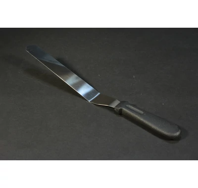 Cukrász spatula kenőkés hajlított  20 cm