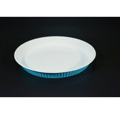 Kerámiabevonatos pitesütő  forma 29 cm