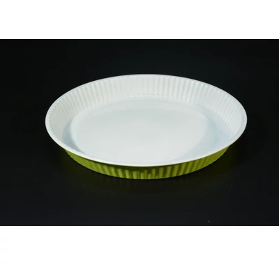 Kerámiabevonatos pitesütő forma 28 cm