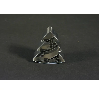 Diszített fenyőfa süteménykiszúró 7 cm