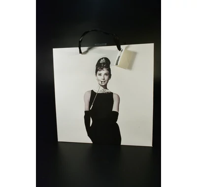 Ajándéktasak-Audrey Hepburn 33x33x16