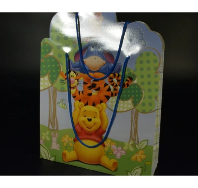 Micimackó és barátai ajándék táska 30x46x10 cm