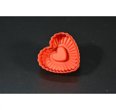 szív alakú rugós süteménykiszúró forma 5,5 cm