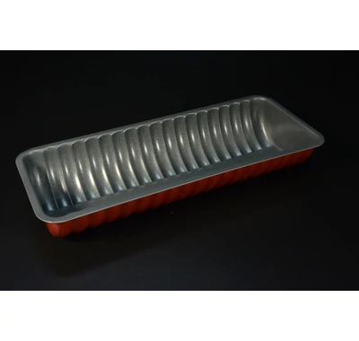 Tapadásmentes őzgerinc sütőforma 31x12 cm