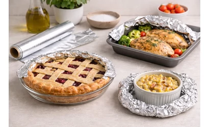 5 alufóliás trükk, amivel egyenletesebben sül az étel