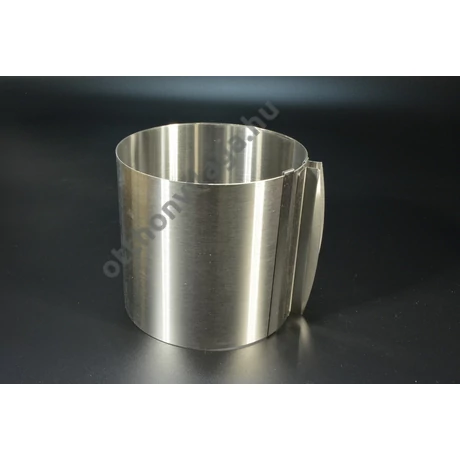 Állítható kerek tortakeret 16-30 cm 15 cm magas