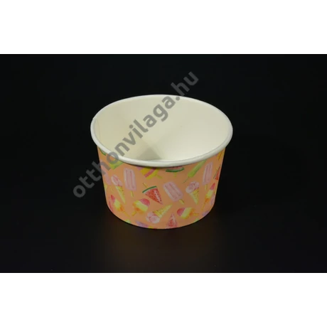 Papír fagylaltos tégely 250 ml
