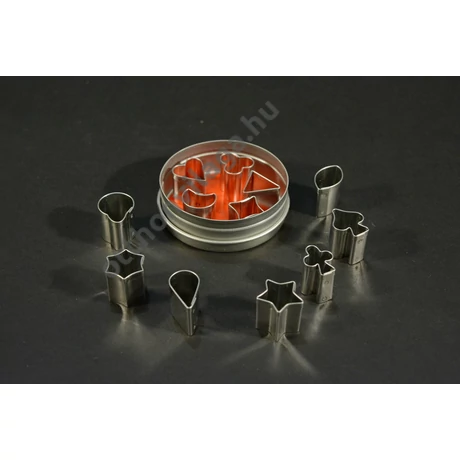 Mini linzer kiszúró készlet 12 db