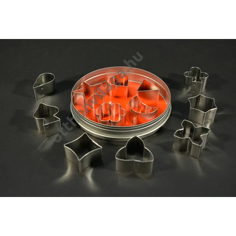 Mini linzer kiszúró készlet 12 db
