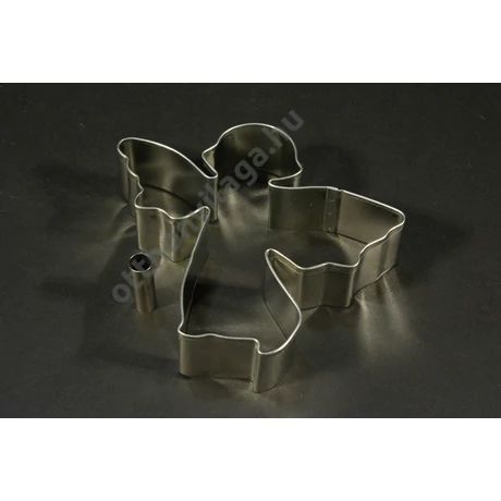 angyal mézeskalács kiszúró fenyőfa dísz 10 cn