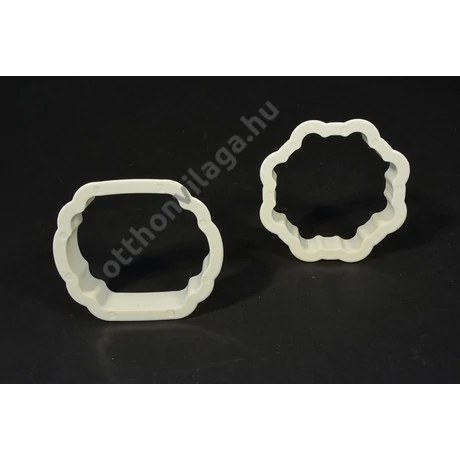 Hullám felhő  sütemény kiszúró  6 cm   2db