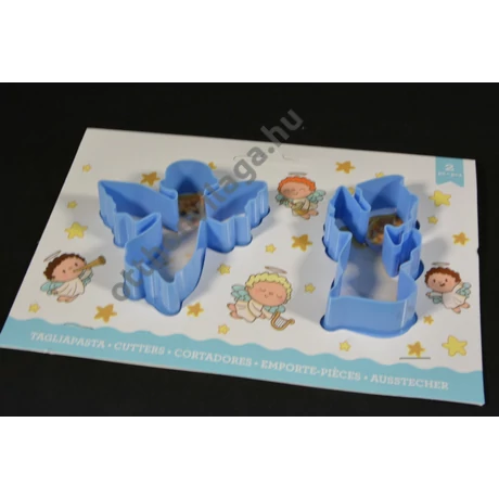 Karácsonyi angyalok mézeskalács kiszúró forma