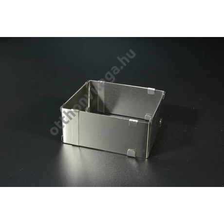 Állítható sütőkeret tortakeret négyzetes 10x10-18x18 cm 5 cm magas