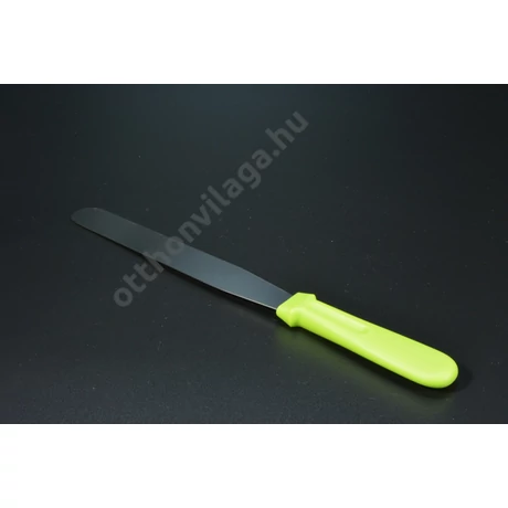 Krémkenő egyenes cukrász spatula palacsinta fordító 32/20 cm