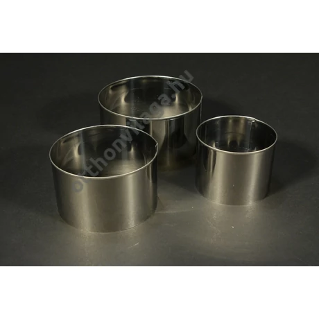 Desszertformázó gyűrű készlet 3db 