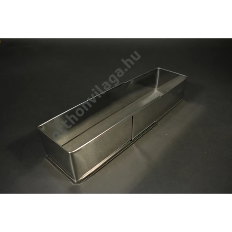 Állítható szűk téglalap sütőkeret tortakeret 23-42 cm