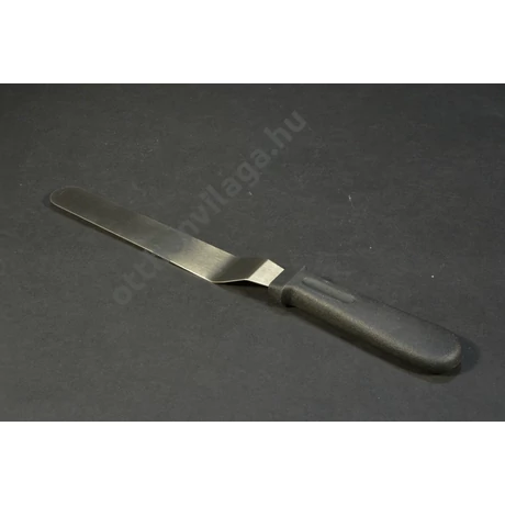 Cukrász spatula kenőkés hajlított  16 cm