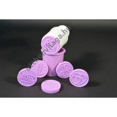 sütipecsét party mintás 6 mintával