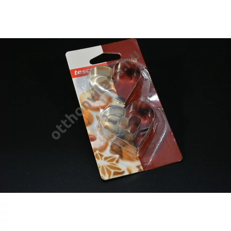 Középső szíves linzerkiszúró 2 db