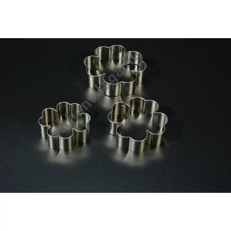 Négylevelű lóhere süteménykiszúró  3 db