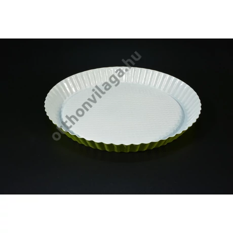 kerámiabevonatos retro gyümölcstorta sütőforma 28 cm