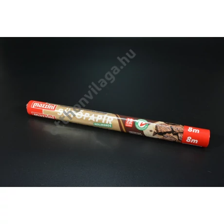 szilikonos sütőpapír barna 38 cm x  8 m