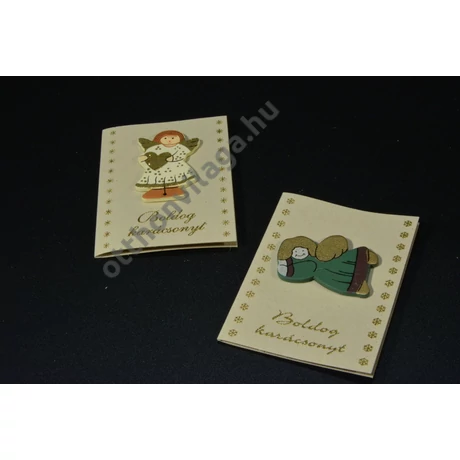 Karácsonyi ajándék kártya 2 db