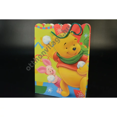  Micimackó és  Malacka ajándék táska 24x32x12 cm