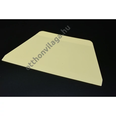 Trapéz tésztakaparó tésztavágó habkártya 22x14 cm